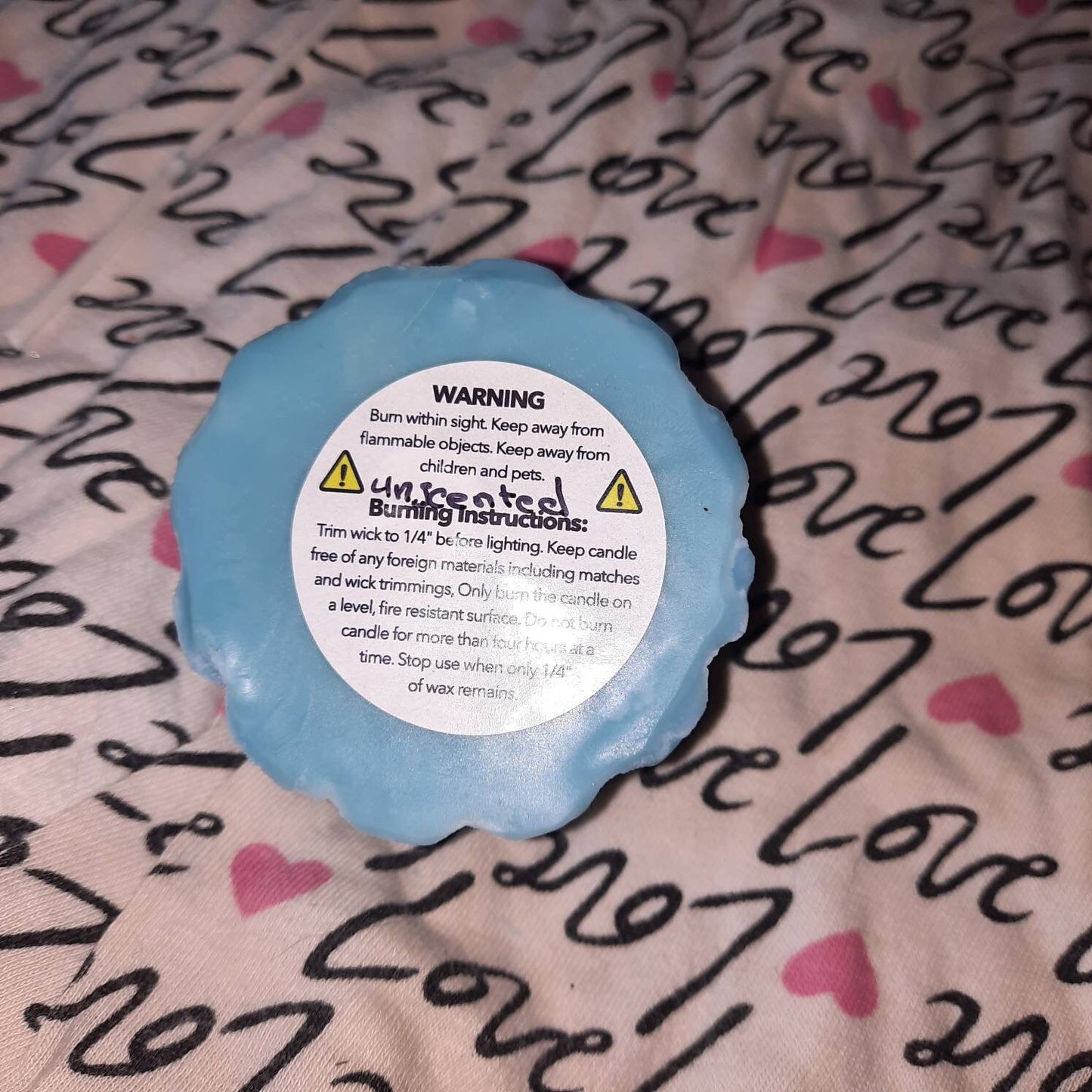 Custom Flower candle type 1